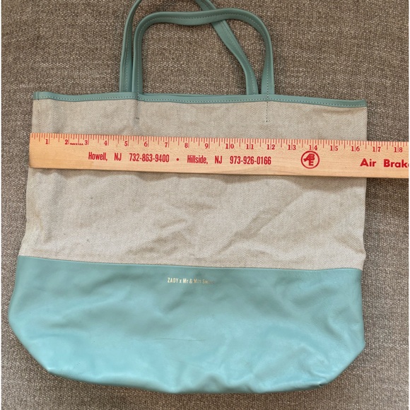 ✨ALICE D Relax Hampton Made in Italy Canvas & Leather Tote - Picture 9 of 14